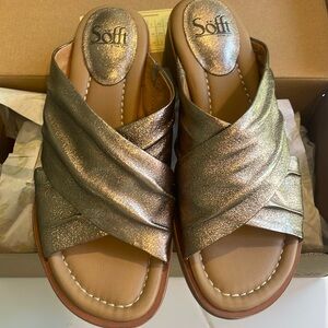 Sofft Fallon Bronze sandals 8.5